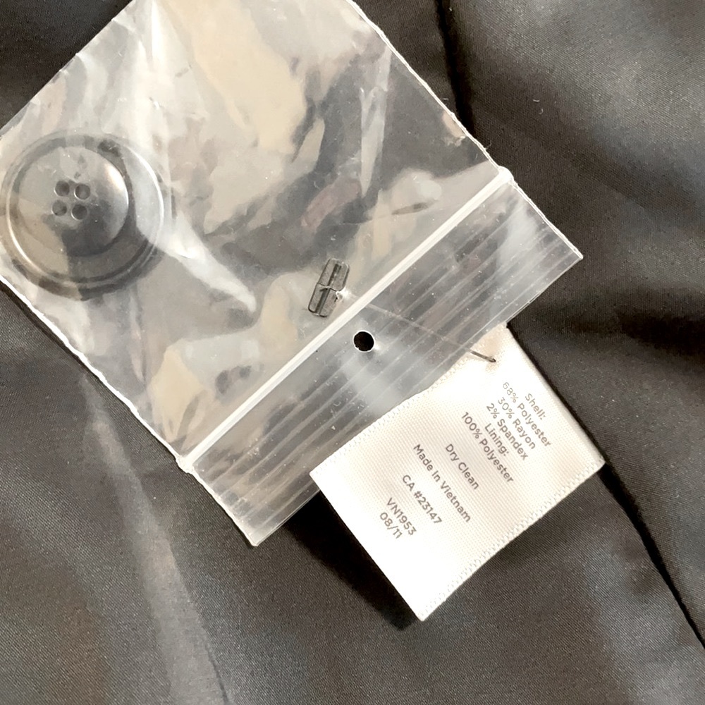 Talbots black suit jacket - Picture 6 of 6